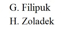 H. Zoladek